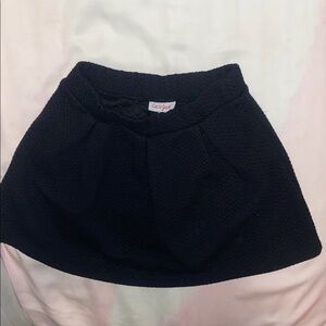 Cat & Jack Elegant Black Girls Skirt Size Medium 7/8 USED